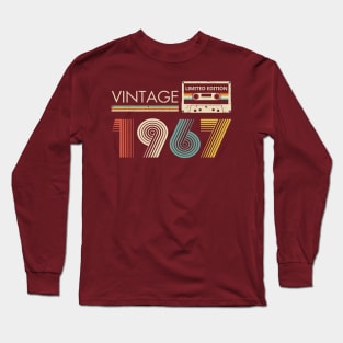 Vintage 1967 Limited Edition Cassette Long Sleeve T-Shirt